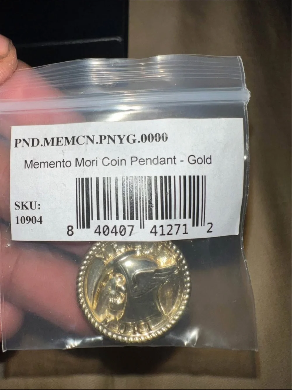 GLD Coin Pendant